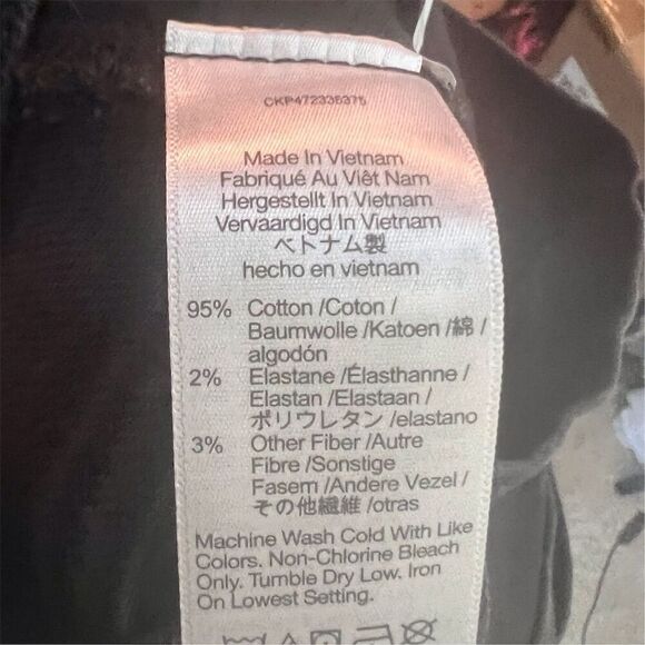 Madewell Mid Rise Kick Out Women's Straight‎ Jeans Size 25 Black 5-Pocket - Picture 7 of 8